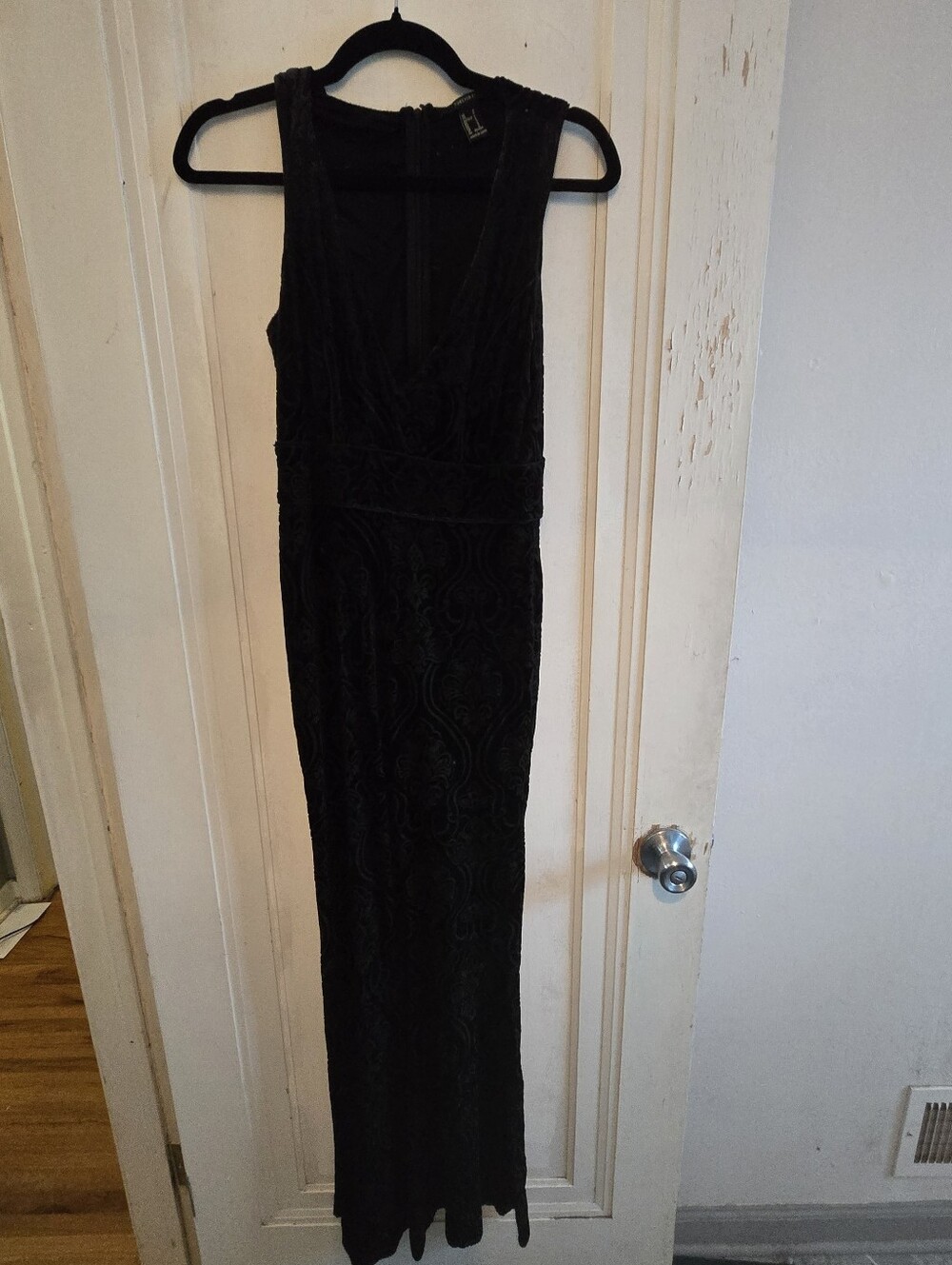 Forever 21 Size Small Burnout Velvet Jumpsuit
